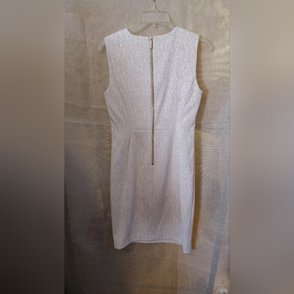Pink and white party dress